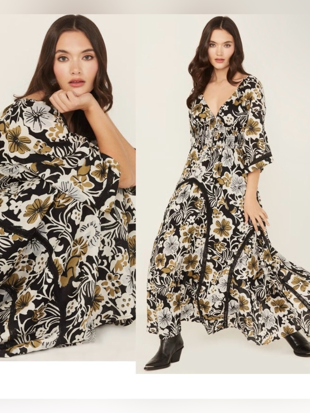 🌺Free People Dixie Floral Maxi Dress -NWOT